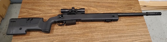 photo of replica rifle