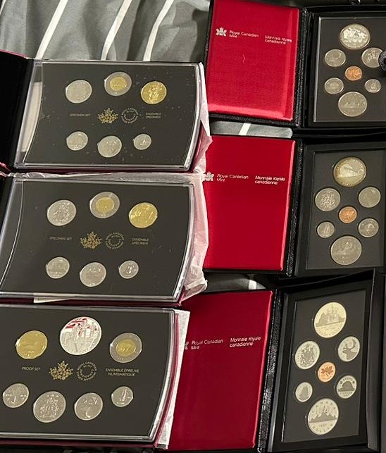 Assortment of Royal Canadian Specialty Coins